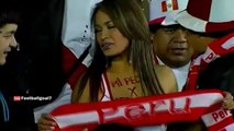 Peruana Nissu Cauti se roba la atención en las tribunas - Bolivia vs Peru - Copa America 2015