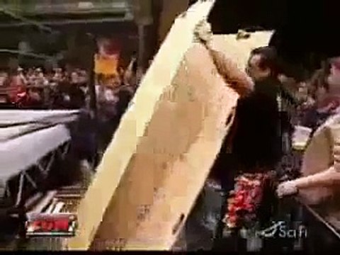 ECW Tues - Tag Team Extreme Rules - Tommy Dreamer & The Sandman vs Test & Mike Knox