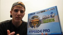 ASUS P7P55D-E Pro P55 Core i5 LGA1156 Motherboard Unboxing & First Look Linus Tech Tips