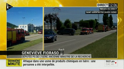 Man decapitated in suspected Islamist attack