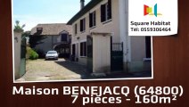 A vendre - Maison/villa - BENEJACQ (64800) - 7 pièces - 160m²