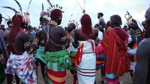 Samburu Warriors Drink Blood in Graduation Ceremony