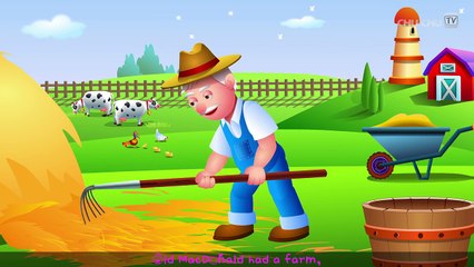 Old MacDonald Had a Farm - 3D Animation - English Nursery Rhymes - Nursery Rhymes - Kids Rhymes - for children with Lyrics