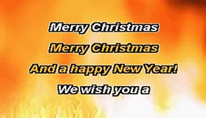 Christmas We Wish You A Merry Christmas Karaoke