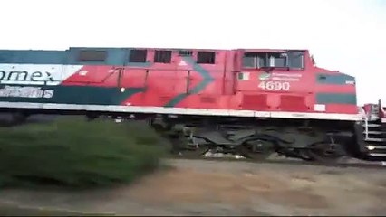 Ferromex 2 trenes nuevos!!!