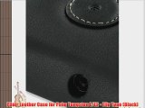 PDair Leather Case for Palm Tungsten E/E2 - Flip Type (Black)