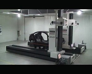 GIANT CMM(Dukin Horizontal Arm)  Using NeuroMeasure(Dukin CMM Metrology software)