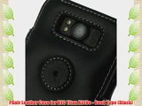 PDair Leather Case for HTC Titan X310e - Book Type (Black)