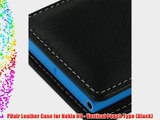 PDair Leather Case for Nokia N9 - Vertical Pouch Type (Black)