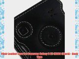 PDair Leather Case for Samsung Galaxy S GT-i9000 (Black) - Book Type