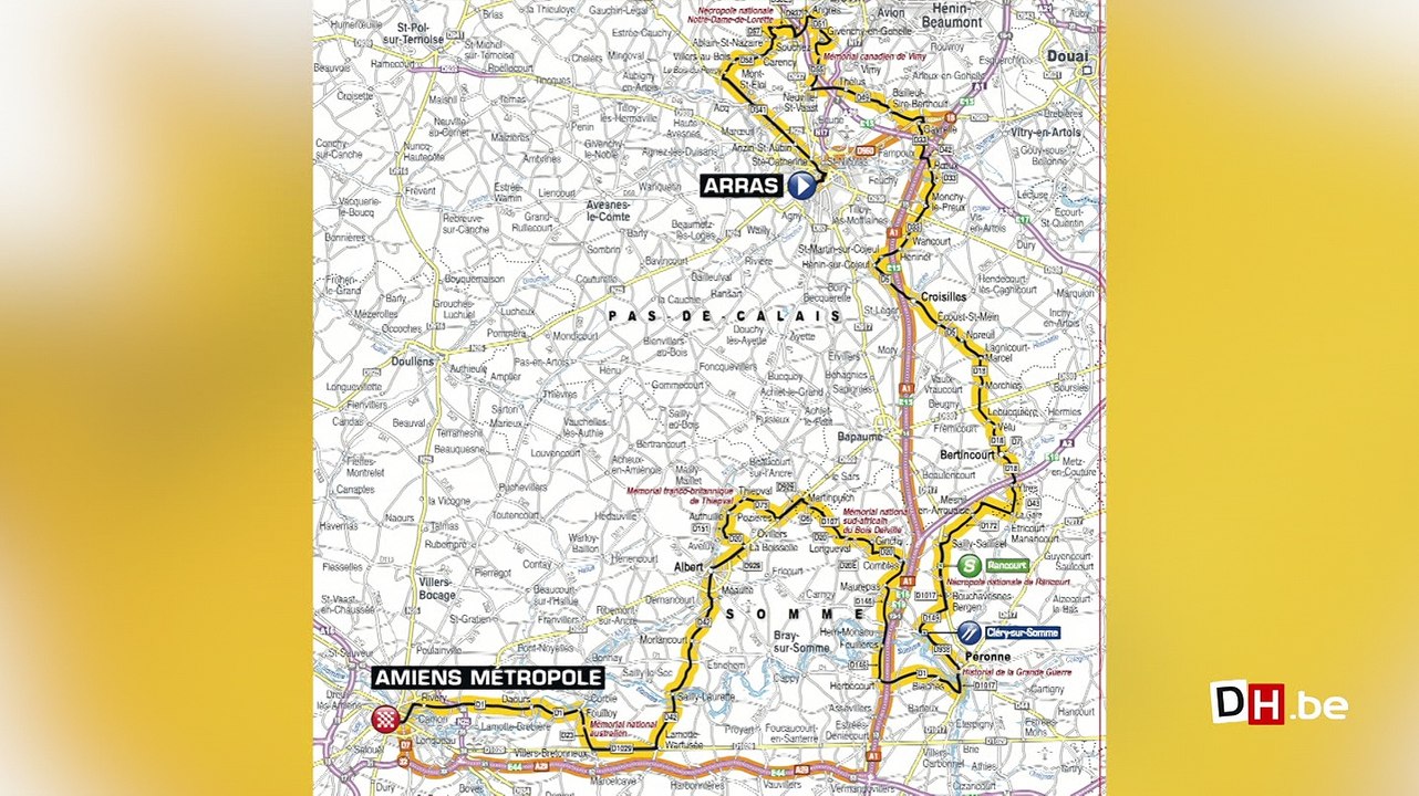 Tour 2015: Etape 5: Arras Communauté Urbaine / Amiens Métropole