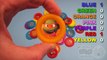 Learn Colours with Cartoon Flying Discs! Fun Learning Contest!