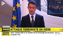 Attentat en Isère : Valls annonce 