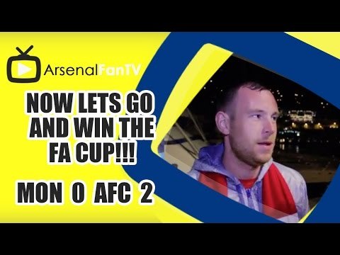 Now Lets Go And Win The FA Cup!!! - Monaco 0 Arsenal 2