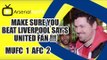 Make Sure You Beat Liverpool say's United Fan !!! | Man Utd 1 Arsenal 2