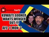 Kuwaiti Gooner Wants Wenger Out !!! - Arsenal 1 AS Monaco 3