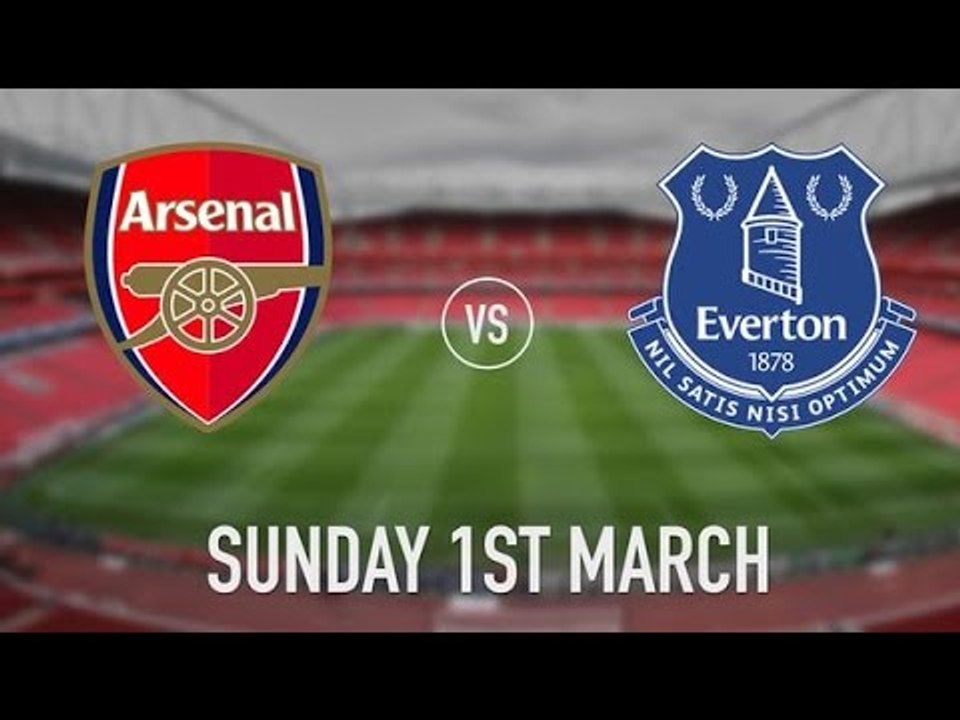 Match Preview - Arsenal V Everton