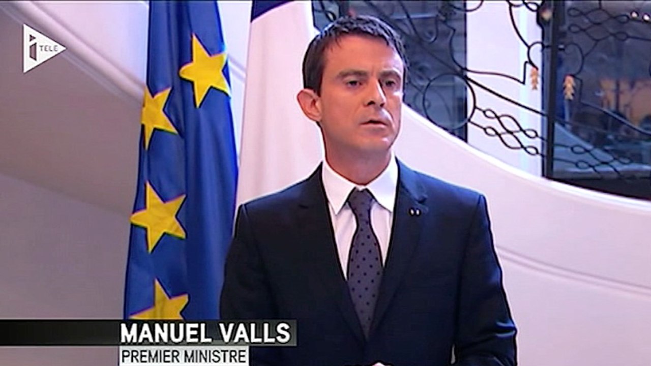 Manuel Valls : "La France est une nation forte et solidaire, et elle ne cédera jamais à la peur"