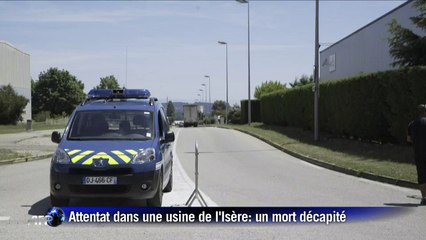 Attentat dans une usine de l'Isère: un mort décapité