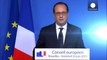 La réaction de François Hollande à la suite de l'attentat en Isère