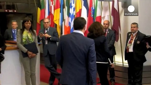 Merkel, Hollande y Tsipras se reúnen en Bruselas