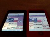 iPod Touch 1g vs 2g speed test