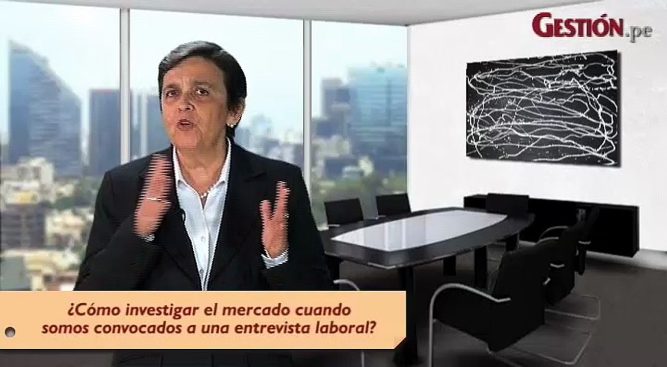 ¿Cómo investigar el mercado cuando somos convocados a una entrevista laboral?
