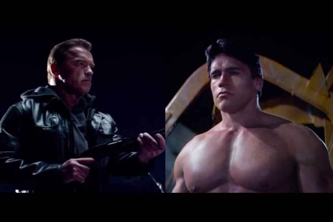 Quand le TERMINATOR 2015 affronte le TERMINATOR 1984 (extrait Terminator Genisys)