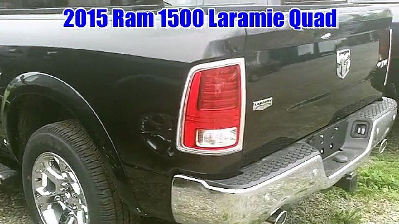 2015 Ram 1500 Laramie Quad noir