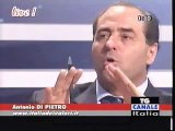 Di Pietro VS Signoraggio e scie chimiche [ Chemtrails ]