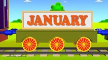 Months of the year song - 3D Animation - English Nursery Rhymes - 3d Rhymes - Kids Rhymes - for children