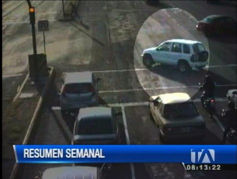 Graves infracciones de tránsito son registradas por las cámaras de la AMT