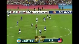 Lionel Messi vs USA (Copa America ) 2007 HD 720p by LMcomps10i