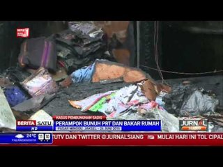 Perampok Nekad Bunuh PRT dan Bakar Rumah Mewah