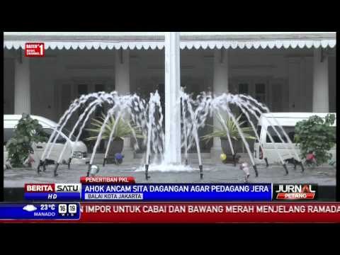 Cara Ahok Tertibkan Pedagang di Jalan Tanah Abang