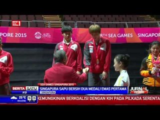 Download Video: Singapura Sapu Bersih Emas Tenis Meja SEA Games