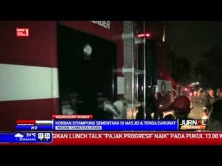 Kebakaran Melahap Kawasan Padat Penduduk Medan Timur