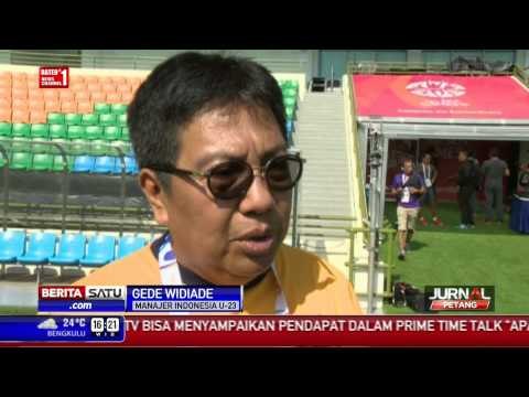 Timnas U-23 Uji Lapangan di Stadion Jalan Besar