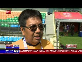 Timnas U-23 Jajal Lapangan Stadion Jalan Besar