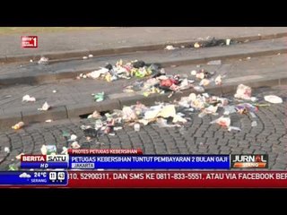 Petugas Kebersihan di Monas Belum Digaji 2 Bulan