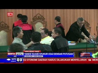 Divonis Bebas, Yance Sujud Syukur