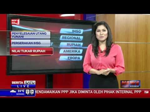 Pergerakan IHSG dan Nilai Tukar Rupiah