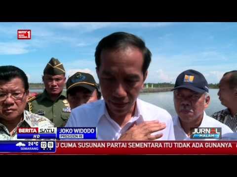 Jokowi Janjikan Alat Berat untuk Tambak di Mamuju