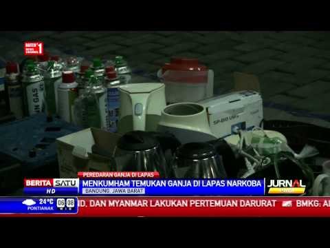 Sidak ke Lapas Narkoba, Yasonna Temukan Lintingan Ganja