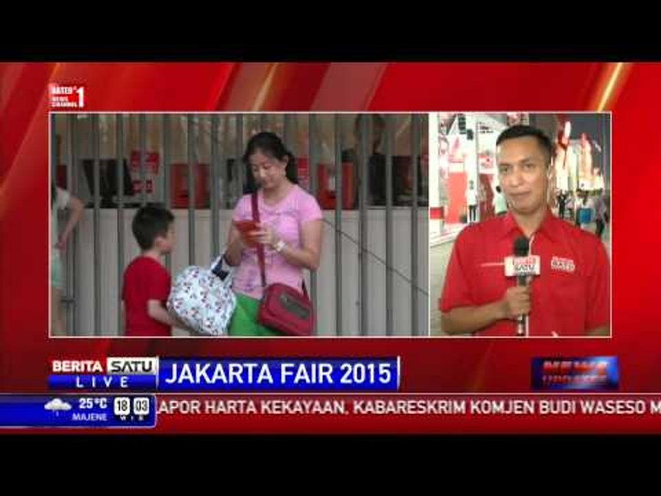 Jakarta Fair Dibuka Malam Ini Hingga Juli