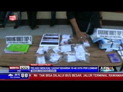 Polresta Medan Bongkar Peredaran Ijazah Palsu