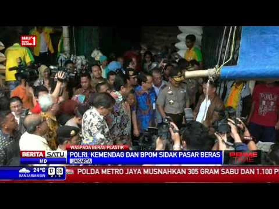 Masyarakat Diimbau Tidak Panik Beras Plastik