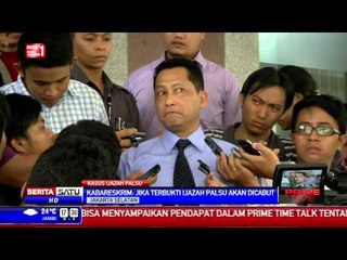 Bareskrim Dalami Kasus Ijazah Palsu