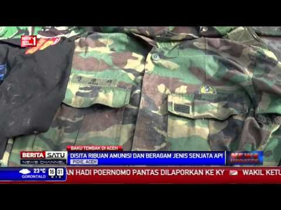 TNI dan Polri kembali Terlibat Baku Tembak di Pidie