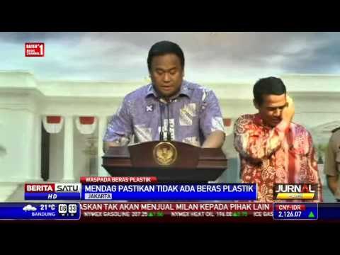 Hasil Uji Coba Beras, Tidak Ada Kandungan Plastik